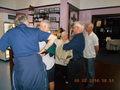 No 9 Squadron Association Stanthorpe A2 378 ceremony photo gallery - A gathering at the bar in Stanthorpe Friday night